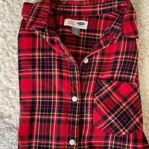 Lightweight plaid shirt MTall